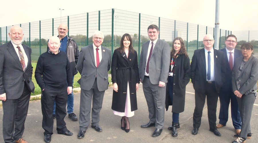 Representatives at the Southlands site